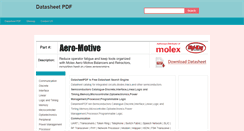 Desktop Screenshot of datasheetpdf.net