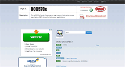 Desktop Screenshot of 34063.datasheetpdf.com